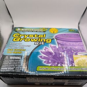 New! Crystal Growing Kit - Purple and Yellow